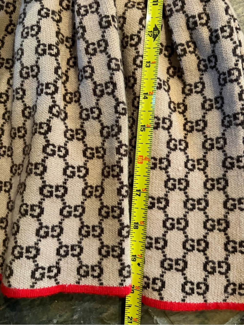 Gucci Girls Toddler Monogram Dress - Picture 9 of 9